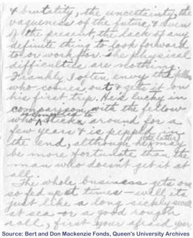 Letter from Don Mackenzie to Wilma, page 3