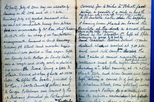 MacMartin Diary pages 2-3