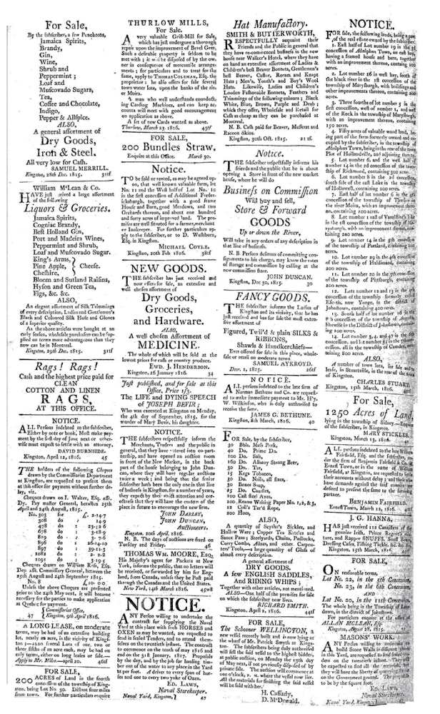Kingston Gazette (11 May 1816) - Page 4