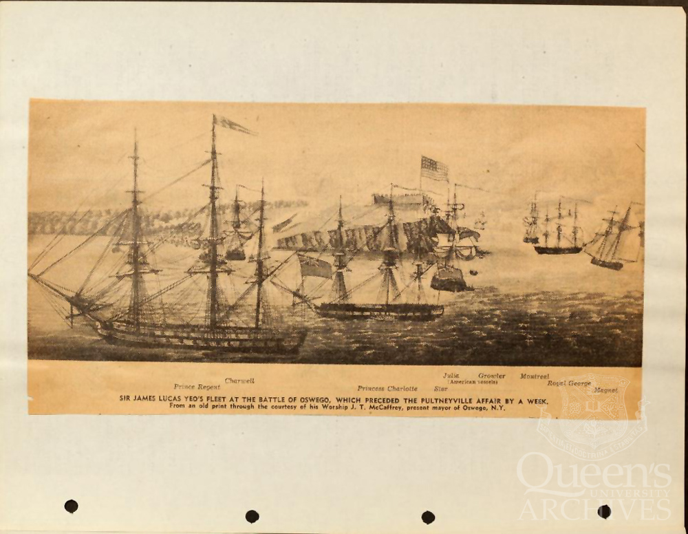 Lake Ontario Fleet, 1813-14, Page 5 (H.C. Burleigh fonds, 2324-45-14)