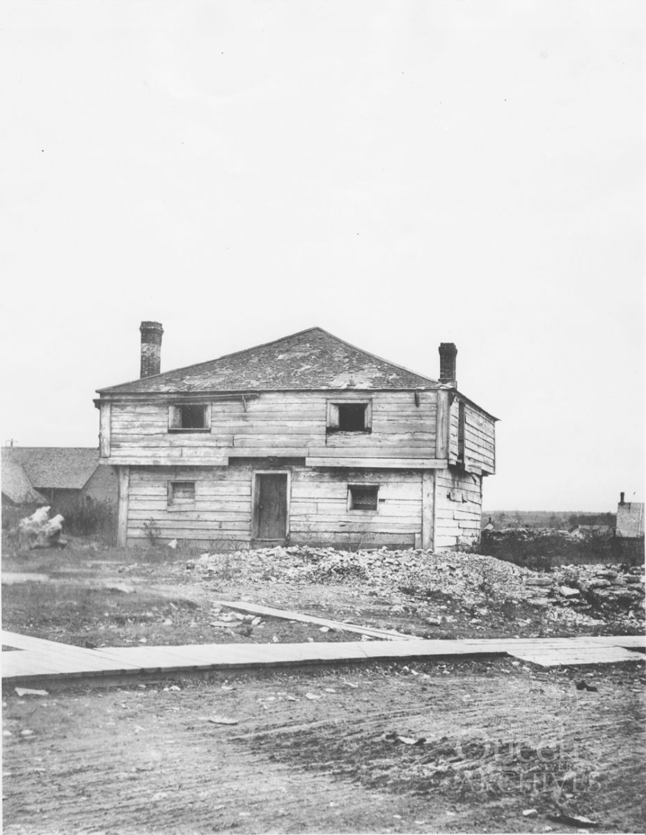 Blockhouse, ca. 1901 (Kingston Picture Collection V23 MilB-Blockhouse-3)