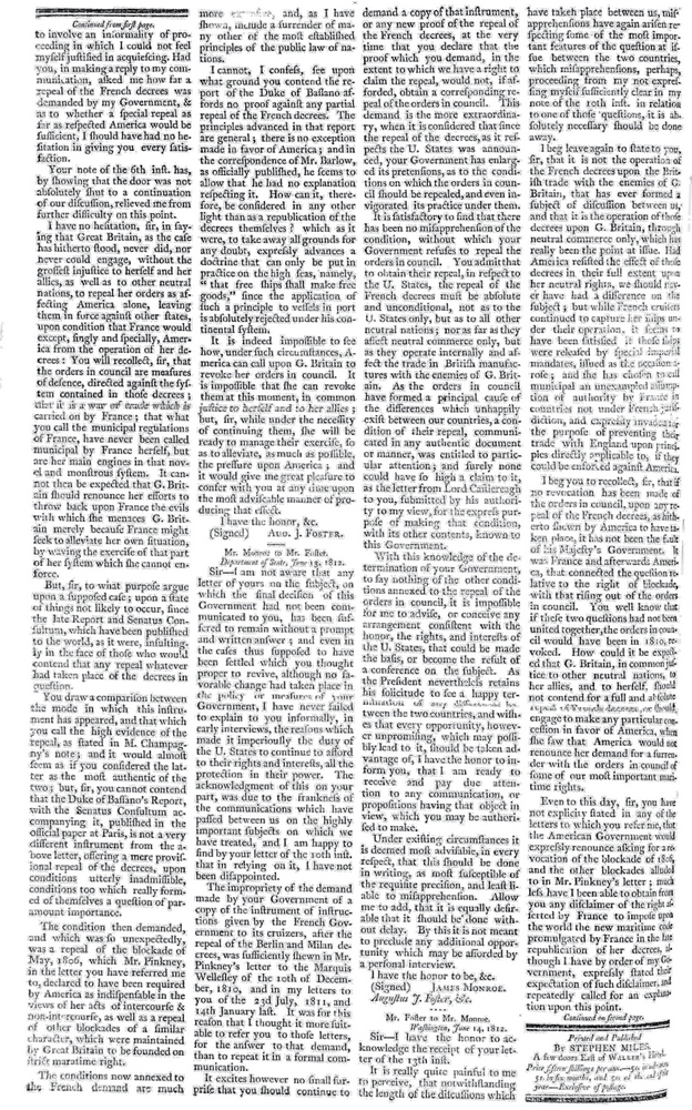 Kingston Gazette (14 July 1812) - Page 4