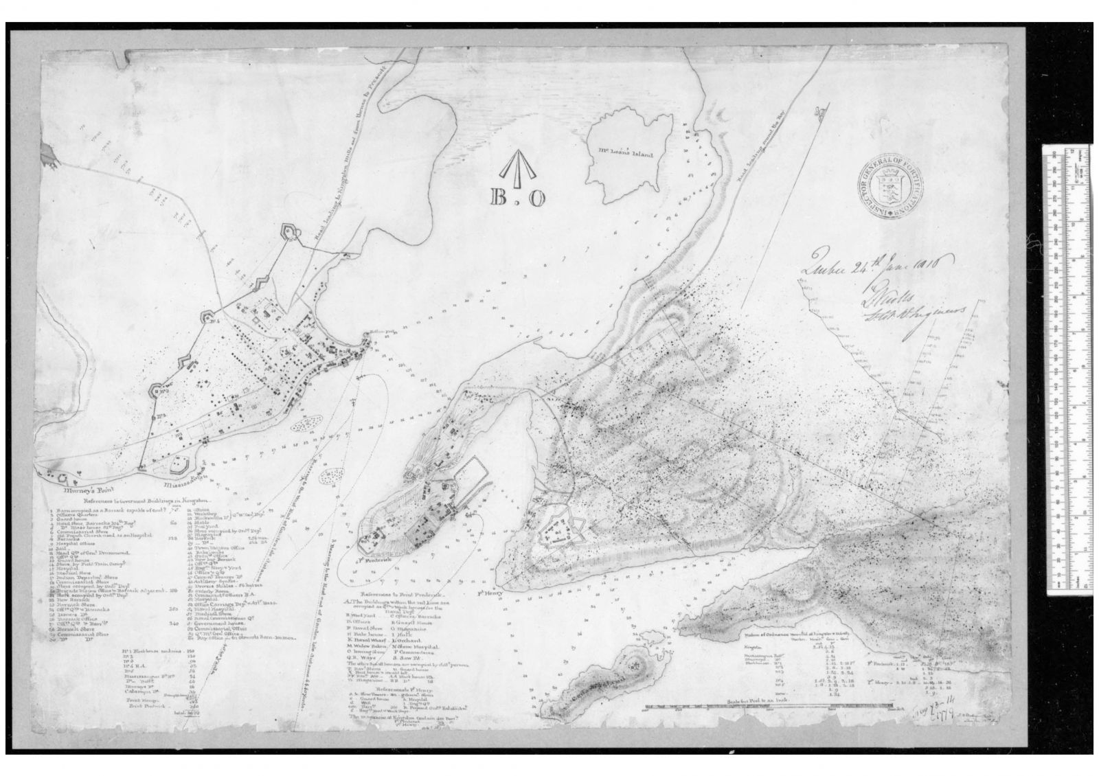 Map of Kingston, 1816