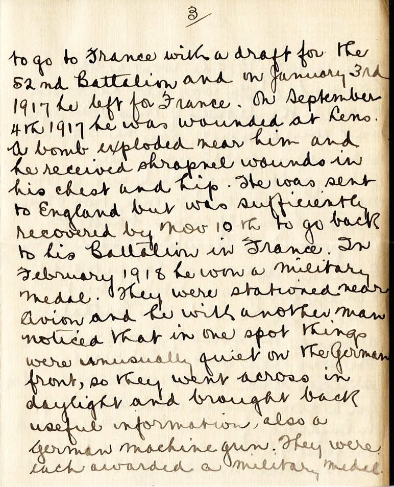 Letter from Mrs. Marilla G. Darby to Mr. G.J. Mackay, 20th January 1919, Page 3