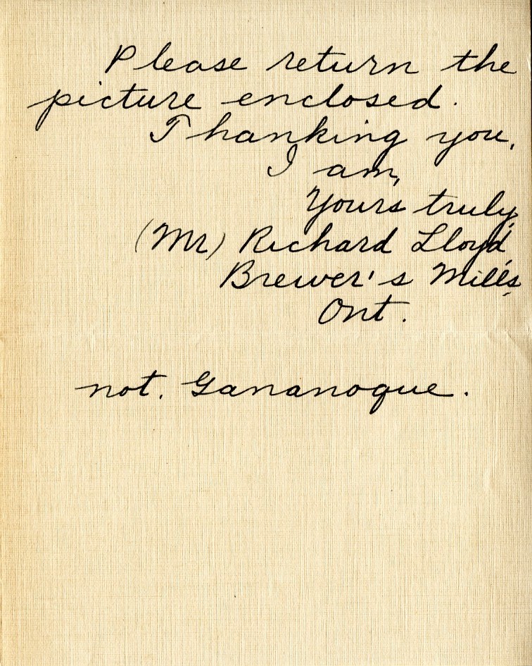 Letter from Richard Lloyd to Lt. Col. K.L. Stevenson, 29th July 1929, Page 2