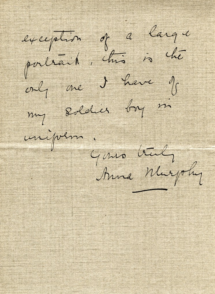 Letter from Anne Murphy, 21st September 1929, Page 2