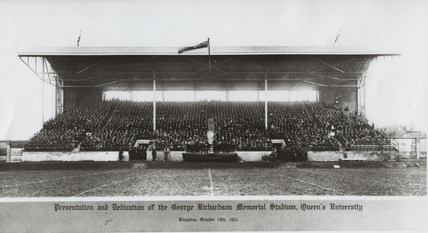 Presentation and Dedication of the George Richardson Memorial Stadium, Queen's University