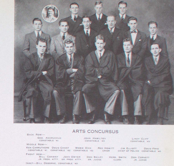 "Group photograph of Arts Concursus"