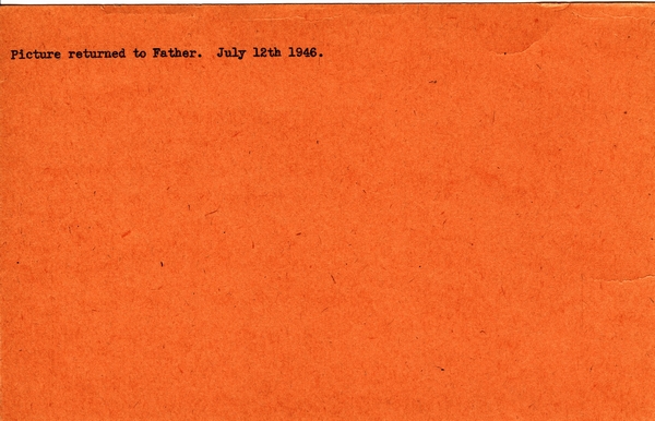 "Service card for Douglas Haig Hibbert Frye page 2"