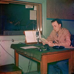 Bob Black in the Studio, 1950s
