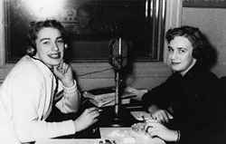 CFRC Volunteers Thelma and Vivian (Ralfe Clench fonds, 5064.7-1-7)