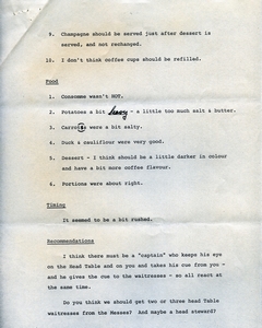 Royal Visit, Leonard Hall Dinner Committee Minutes,13 June 1973, Page 8
