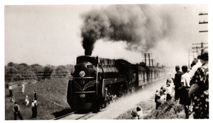 Royal Train arriving in Kingston, 21 May 1939