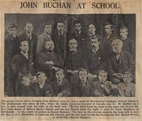 John Buchan at School