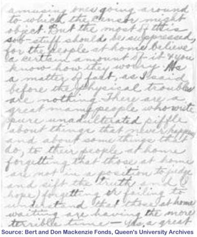 Letter from Don Mackenzie to Wilma, page 6